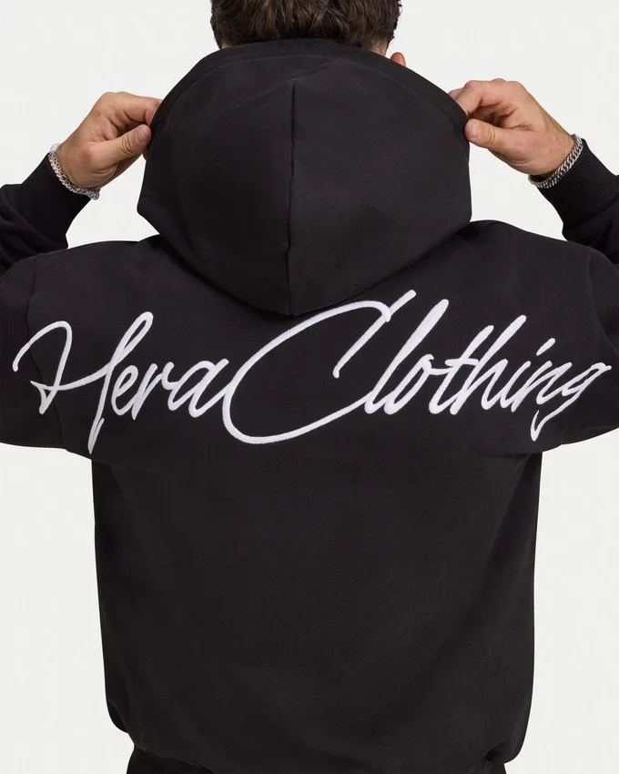 Mens script heavyweight hoodie Mens script heavyweight hoodie