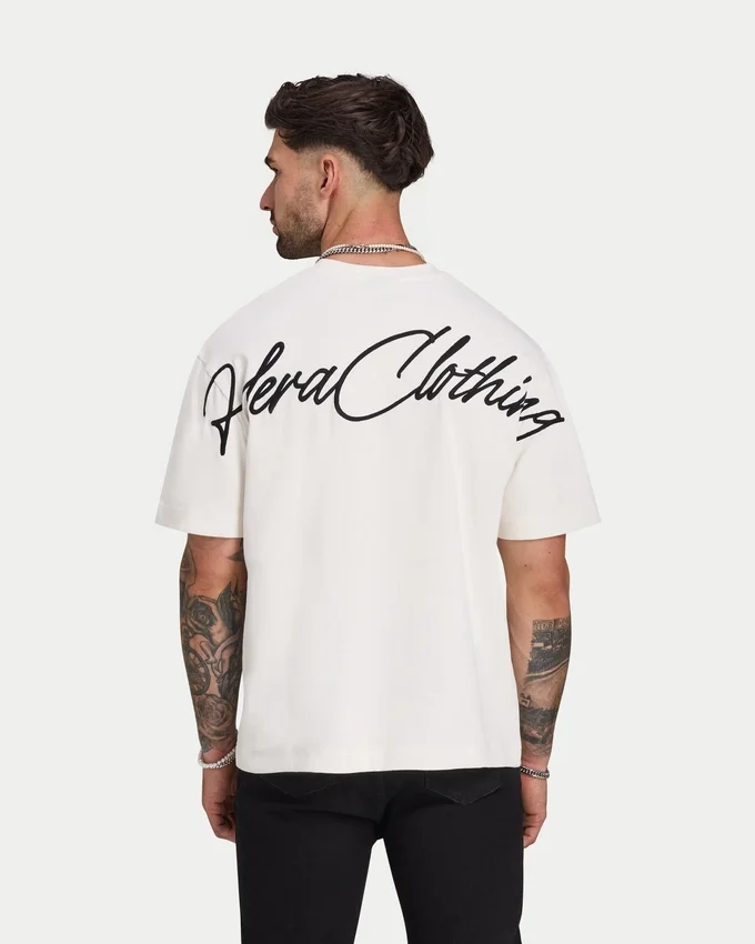 Mens script heavyweight t-shirt Mens script heavyweight t-shirt