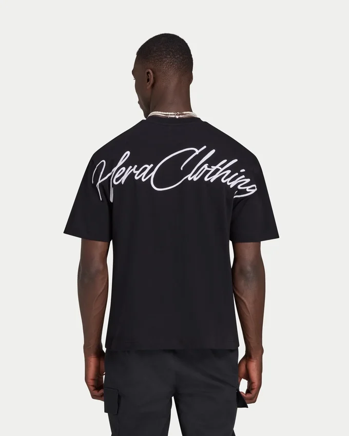 Mens script heavyweight t-shirt Mens script heavyweight t-shirt