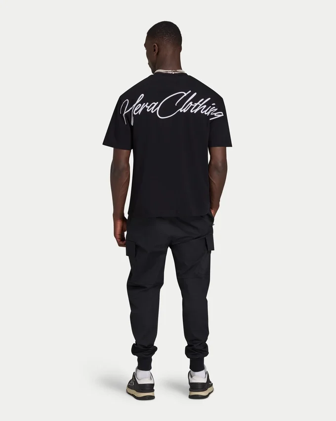 Mens script heavyweight t-shirt Mens script heavyweight t-shirt