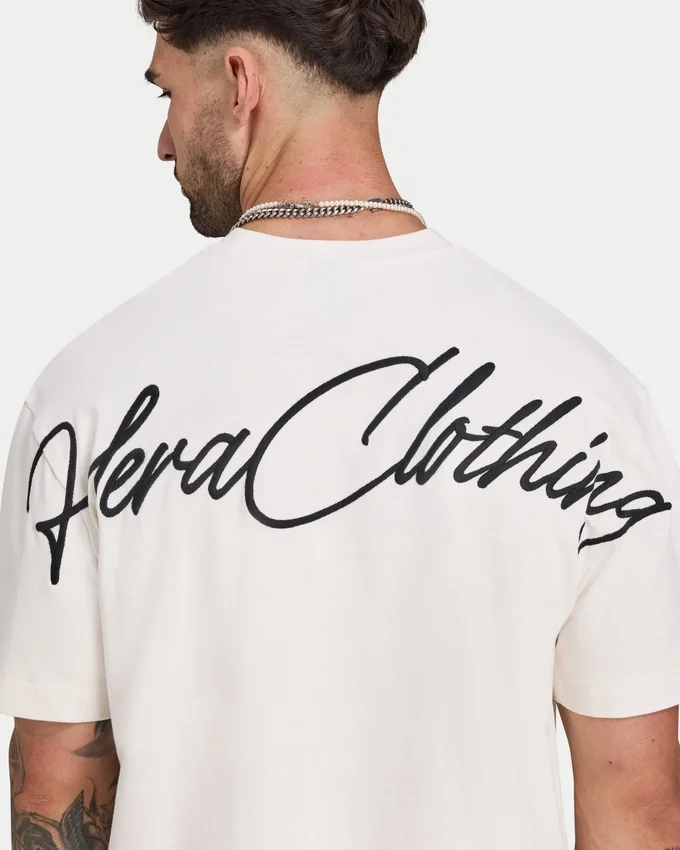 Mens script heavyweight t-shirt Mens script heavyweight t-shirt