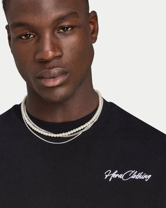 Mens script heavyweight t-shirt Mens script heavyweight t-shirt