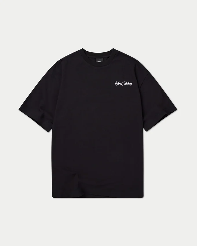 Mens script heavyweight t-shirt Mens script heavyweight t-shirt
