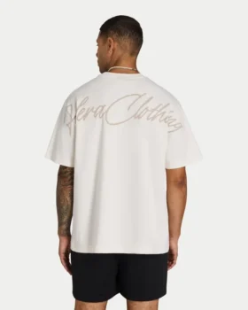 Mens script oversized t-shirt