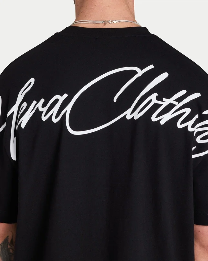 Mens script oversized t-shirt Mens script oversized t-shirt