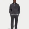 Mens signature washed oversized 1/4 zip sweatshirt Mens signature washed oversized 1/4 zip sweatshirt