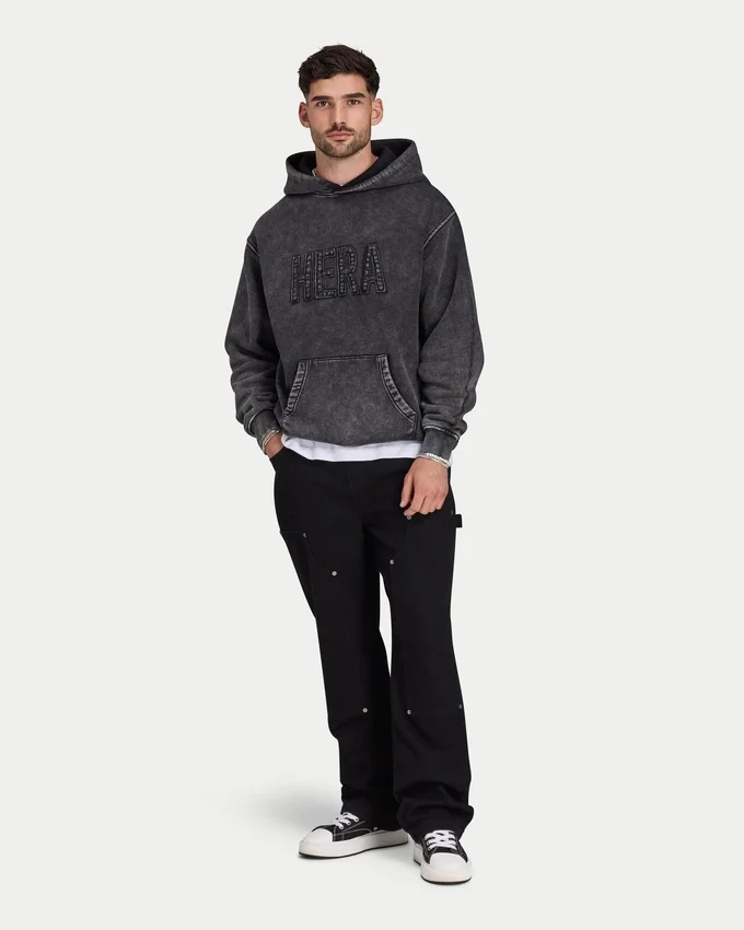 Mens signature washed oversized hoodie Mens signature washed oversized hoodie