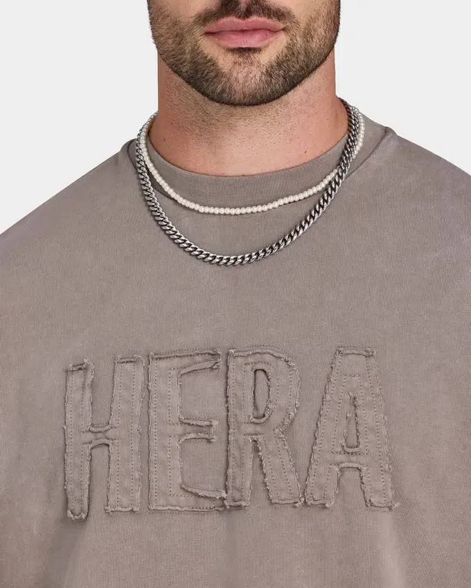 Mens signature washed oversized t-shirt Mens signature washed oversized t-shirt