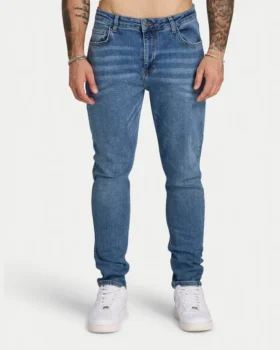 Mens slim fit jean – mid blue