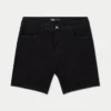 Mens slim fit short – black