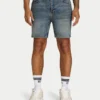 Mens slim fit short – blue sand Mens slim fit short – blue sand