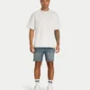 Mens slim fit short – blue sand Mens slim fit short – blue sand