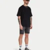 Mens slim fit short – grey