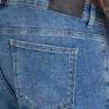 Mens slim fit short – mid blue
