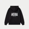 Mens staple oversized hoodie – black Mens staple oversized hoodie – black