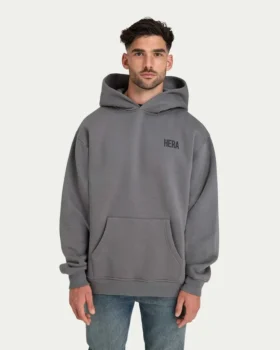 Mens staple oversized hoodie – charcoal grey Mens staple oversized hoodie – charcoal grey
