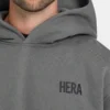 Mens staple oversized hoodie – charcoal grey Mens staple oversized hoodie – charcoal grey