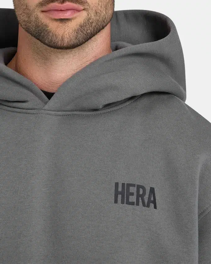 Mens staple oversized hoodie – charcoal grey Mens staple oversized hoodie – charcoal grey