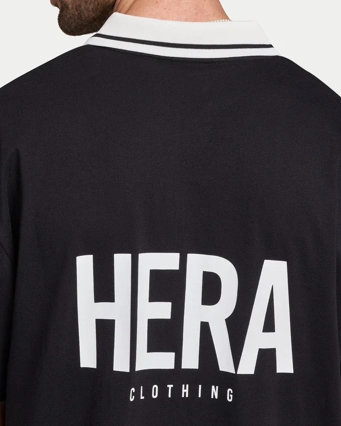 Mens staple oversized polo t-shirt Mens staple oversized polo t-shirt