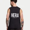 Mens staple tank – black