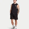 Mens staple tank – black