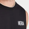 Mens staple tank – black