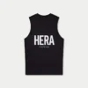 Mens staple tank – black