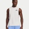 Mens staple tank – white Mens staple tank – white