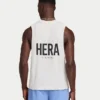 Mens staple tank – white Mens staple tank – white