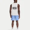 Mens staple tank – white Mens staple tank – white