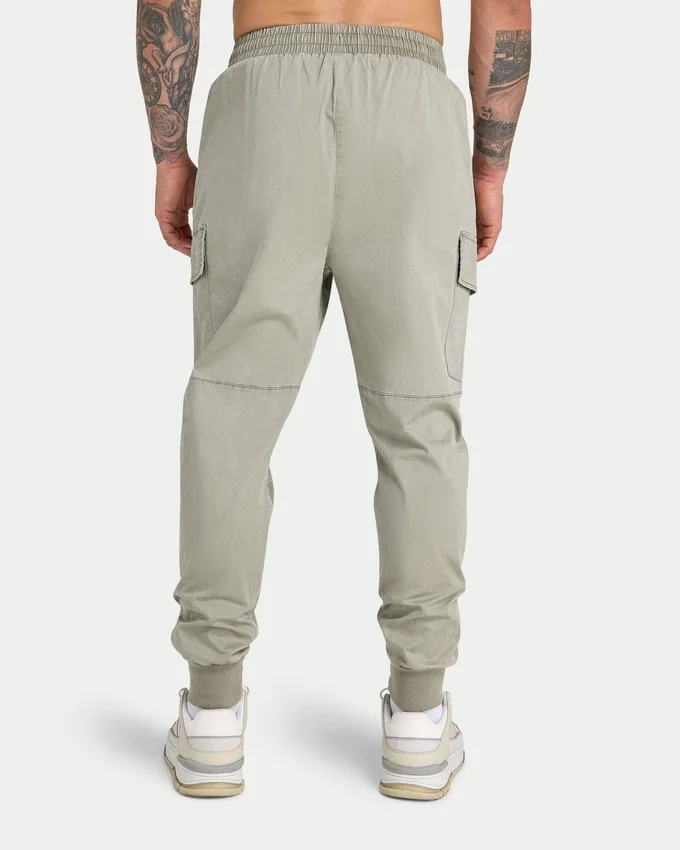 Mens utility cargo pant – grey green Mens utility cargo pant – grey green