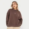 Rewear collective sweatshirt – slate brown Rewear collective sweatshirt – slate brown