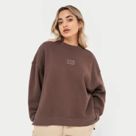 Rewear collective sweatshirt – slate brown