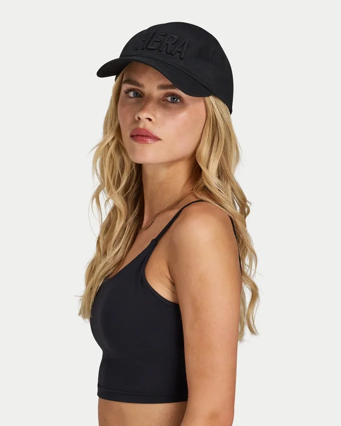 Unisex cap – black Unisex cap – black