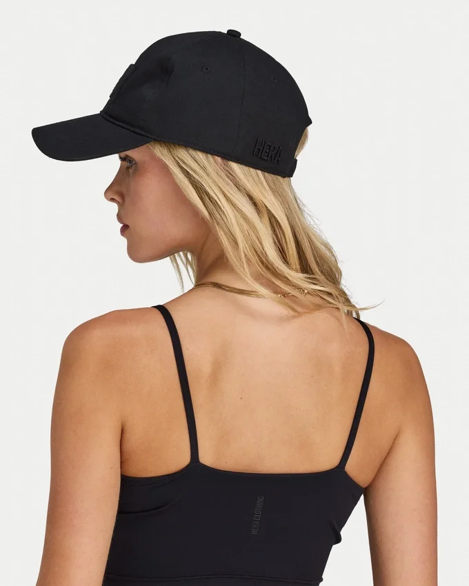 Unisex cap – black Unisex cap – black