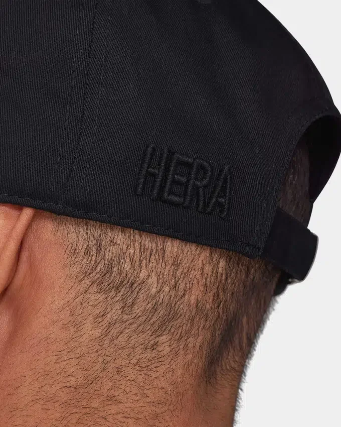 Unisex cap – black Unisex cap – black