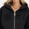 Womens 365 cropped zip hoodie Womens 365 cropped zip hoodie