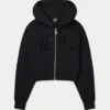 Womens 365 cropped zip hoodie Womens 365 cropped zip hoodie