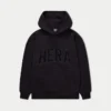 Womens 365 oversized hoodie – black Womens 365 oversized hoodie – black