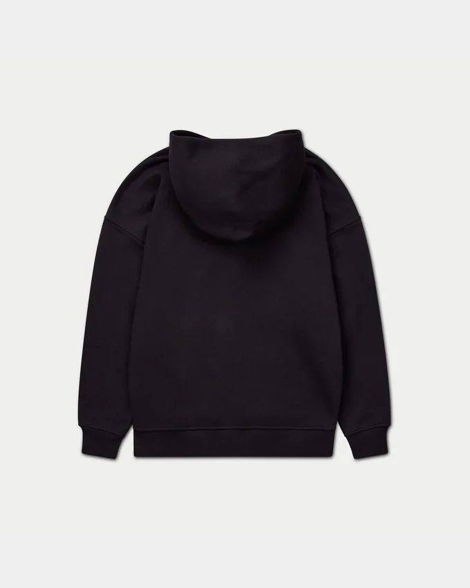 Womens 365 oversized hoodie – black Womens 365 oversized hoodie – black