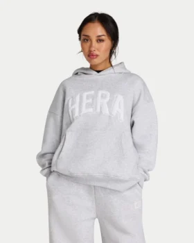 womens 365 oversized hoodie grey marl 1 280x350 - Womens 365 oversized hoodie - grey marl