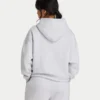 Womens 365 oversized hoodie – grey marl Womens 365 oversized hoodie – grey marl
