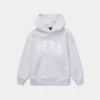 Womens 365 oversized hoodie – grey marl Womens 365 oversized hoodie – grey marl