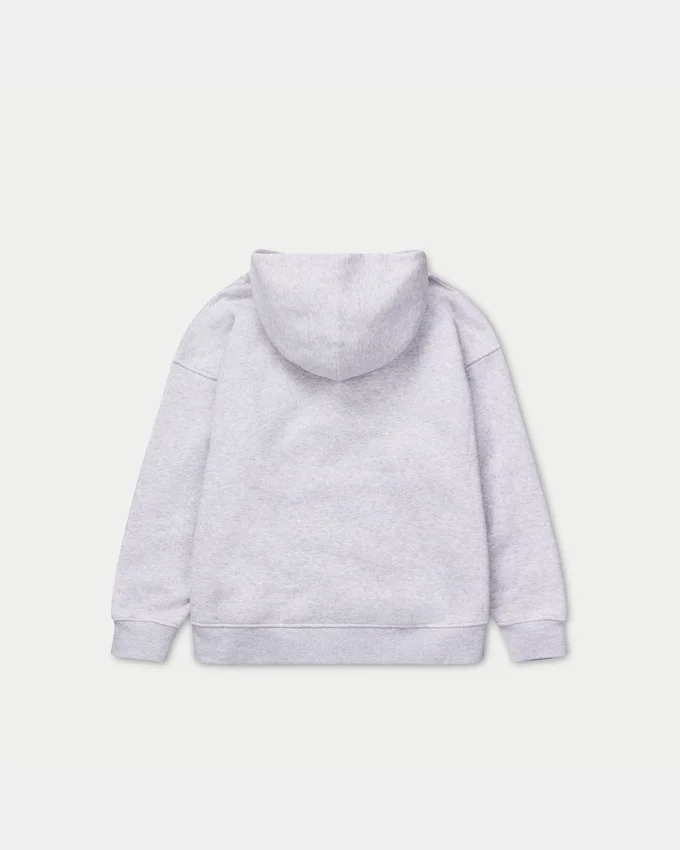 Womens 365 oversized hoodie – grey marl Womens 365 oversized hoodie – grey marl