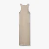 Womens base racer midi dress – grey green Womens base racer midi dress – grey green