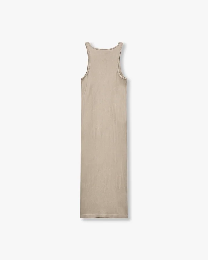 Womens base racer midi dress – grey green Womens base racer midi dress – grey green