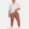 Womens base short – acorn brown