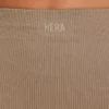 Womens base short – grey green