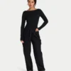 Womens cargo pant – black