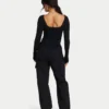 Womens cargo pant – black